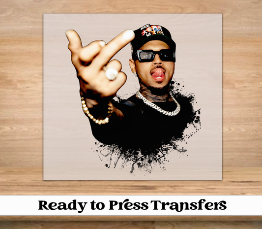 Breezy Finger DTF Transfer