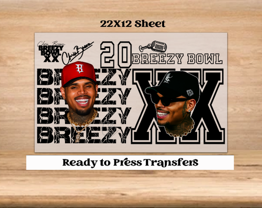 Make My Own Breezy Shirt DTF Sheet