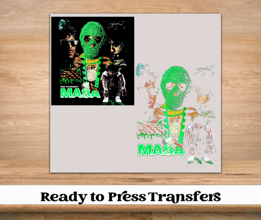 Masa Tour Half Tone DTF Transfer