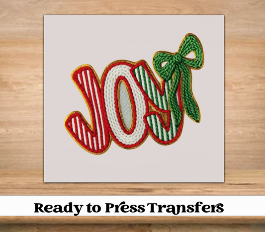 Joy Yarn Faux DTF Transfer