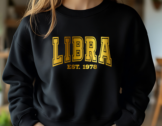 Gold Zodiac Sweatshirt