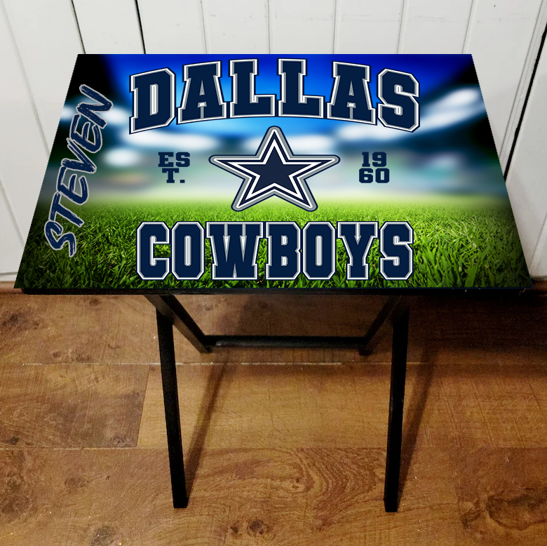 Football Themed Foldable Tray Table | All Teams Available