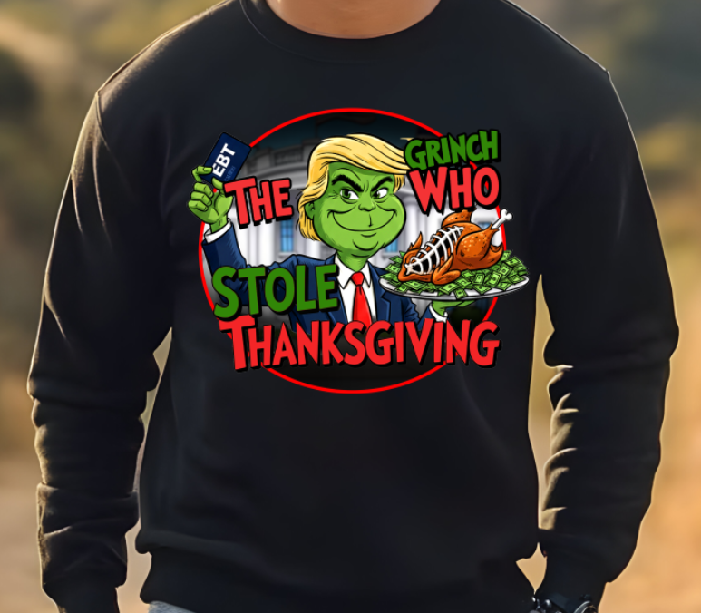 The Grnch Who Stole Thanksgiving Shirt