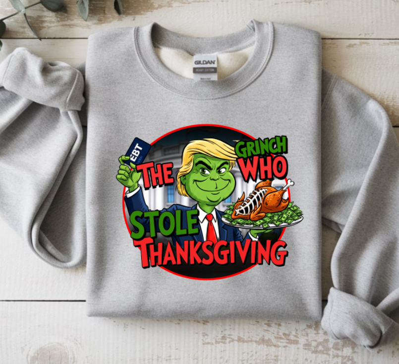 The Grnch Who Stole Thanksgiving Shirt