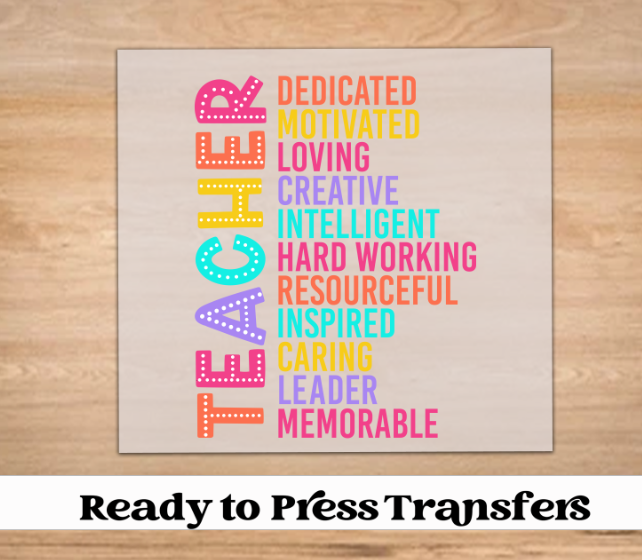 Meaning of Teacher DTF Transfer