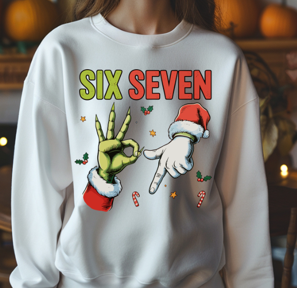 67 Grinch/Santa Christmas DTF Transfer