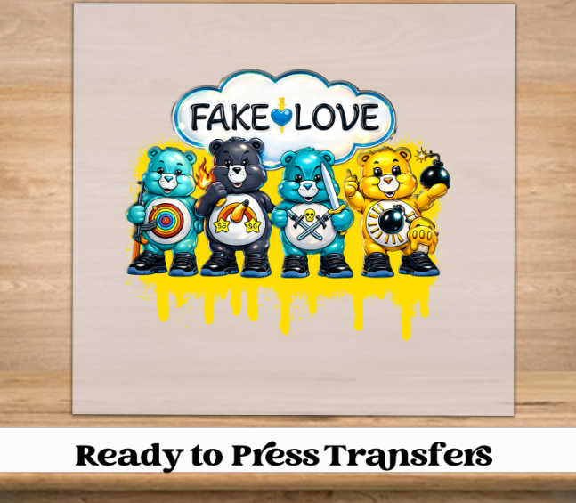 Care Bear Gamma DTF Transfer