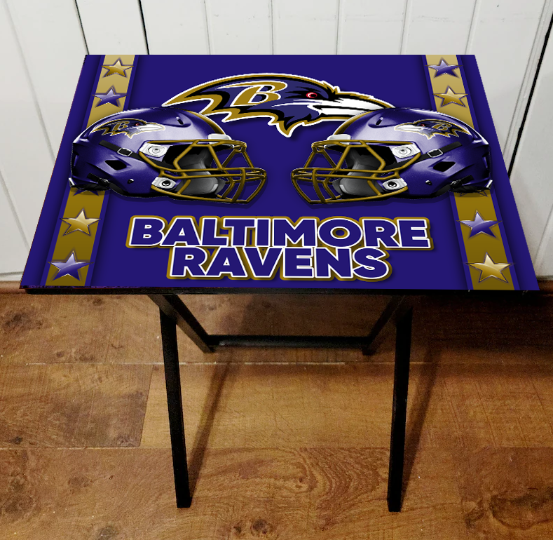 Star Football Themed Foldable Tray Table | All Teams Available