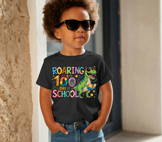 Roaring 100 Days of School DTF Transfer