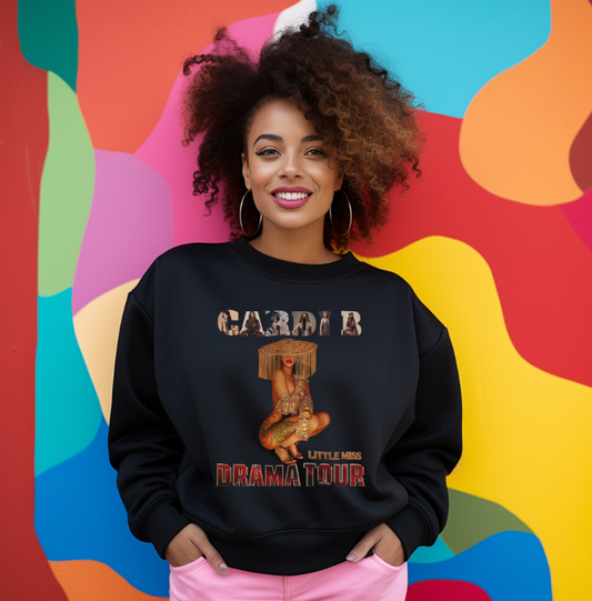 Cardi Drama Tour DTF Transfer