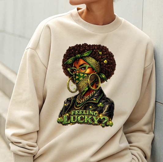 Feelin Lucky St Patrick's DTF Transfer