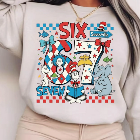 Suessville 6 7 DTF Transfer