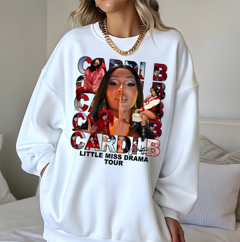 Cardi B Drama DTF Transfer