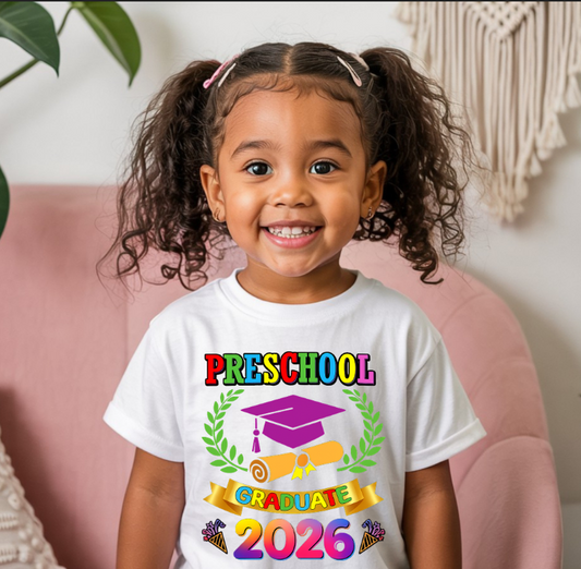 Preschool Graduate 2026 DTF Transfer