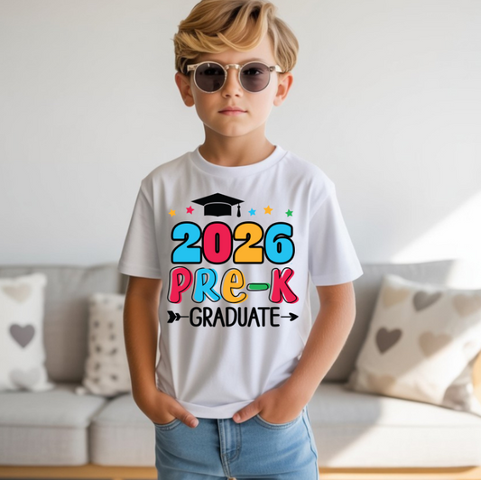 2026 Preschool Graduate DTF Transfer