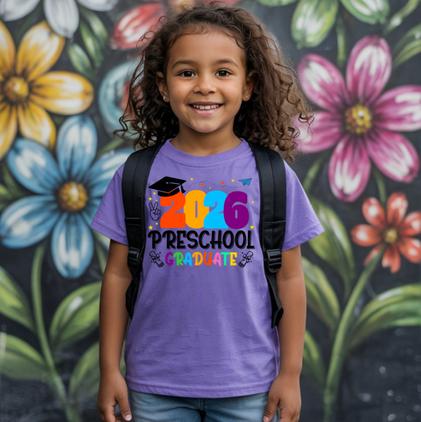 Preschool Graduate 26 DTF Transfer