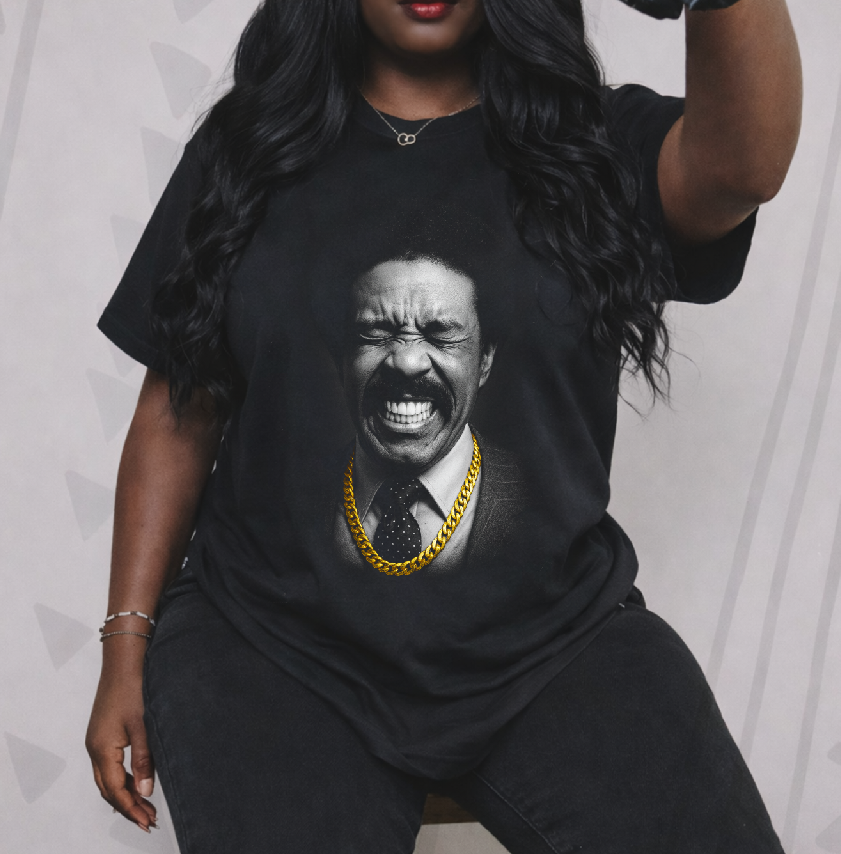 Richard P Custom Black T-Shirt