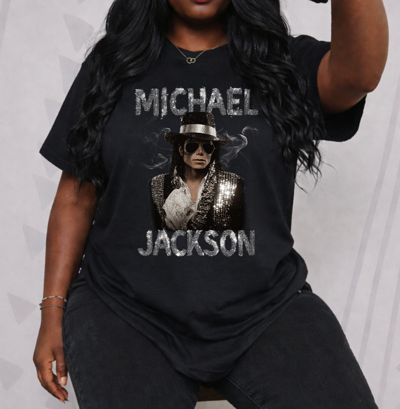 MJ Custom Black T-Shirt