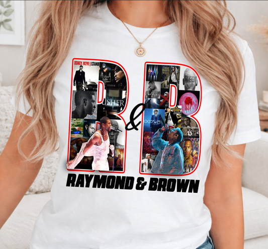 R & B Black Tour DTF Transfer