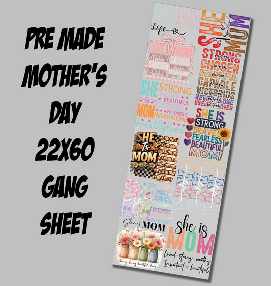 Mother's Day DTF Gang Sheet