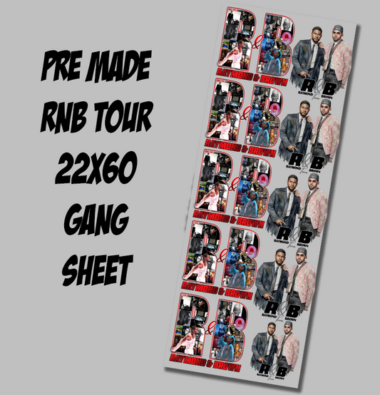 Raymond & Brown DTF Gang Sheet