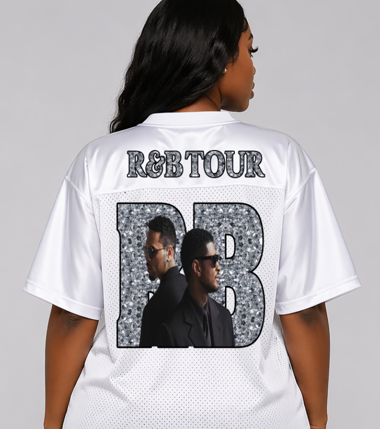 Faux Diamond R & B Tour DTF Transfer Sheet (Make My Own Jersey)