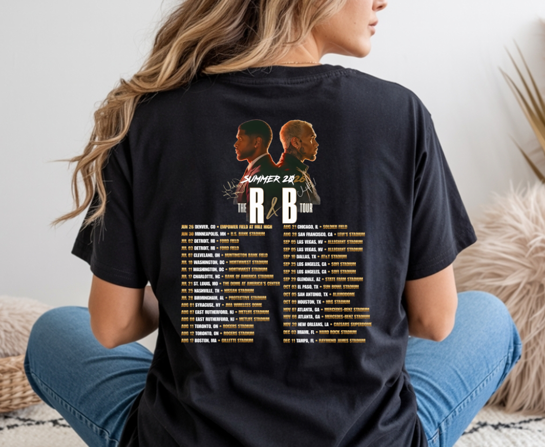 R n B Back DTF Transfer