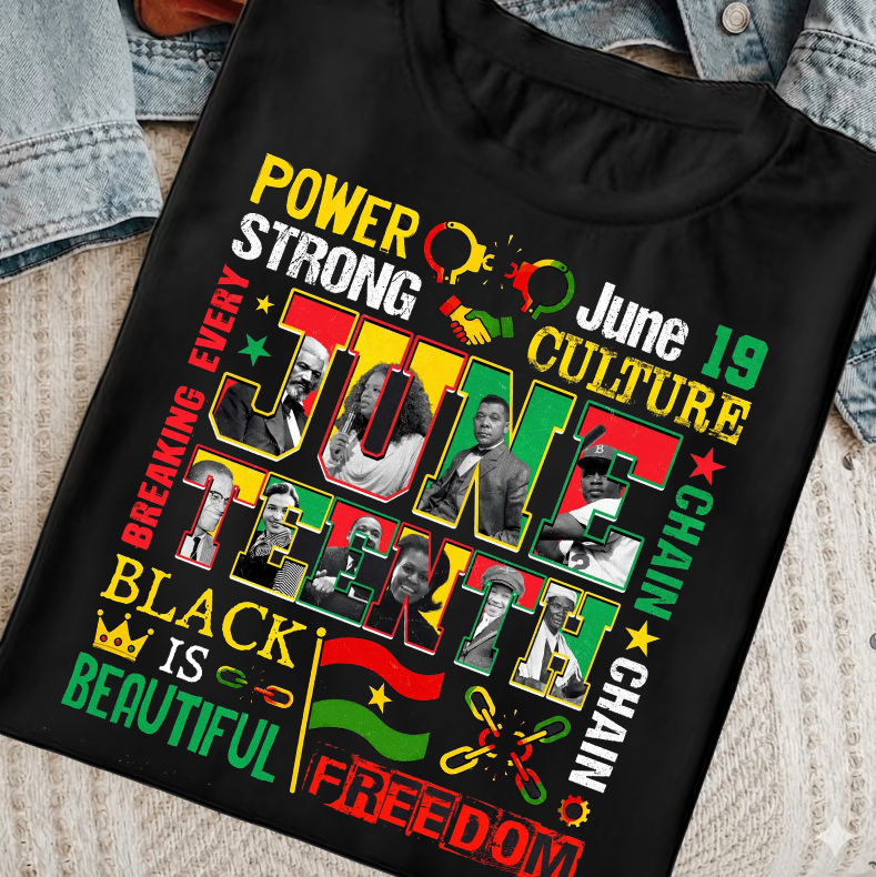 Juneteenth Power Culture DTF Transfer