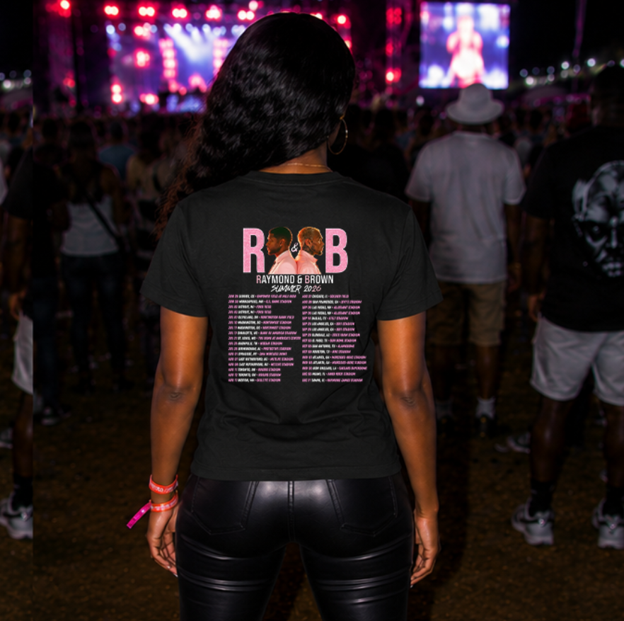 R & B Pink Design T-Shirt