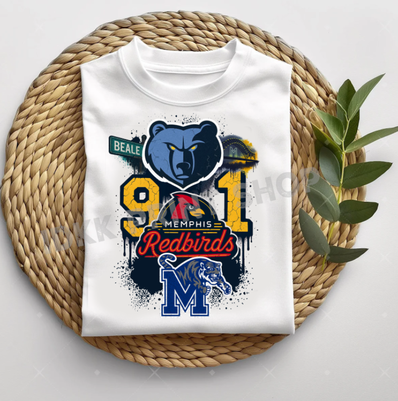 901 Memphis DTF Transfer