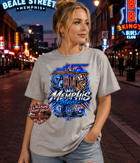 Memphis Mane 901 T-Shirt