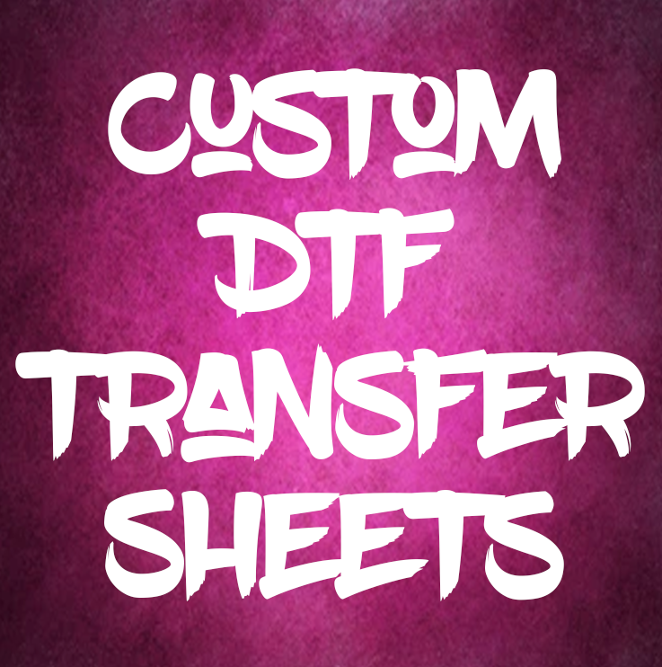 Custom Single DTF Transfers (Upload Edit)