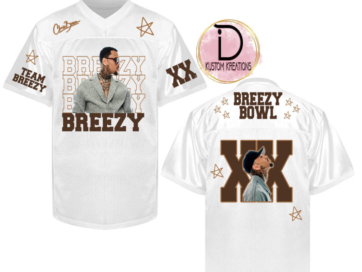 Make My Own Breezy Jersey DTF Sheet (Non Glitter)
