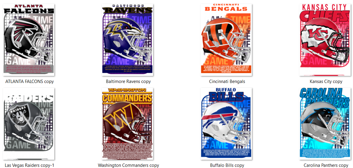NFL Football DTF Transfer