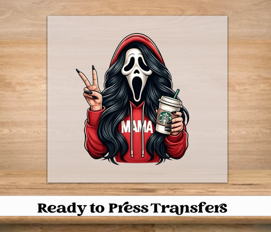 Horror Mama DTF Transfer