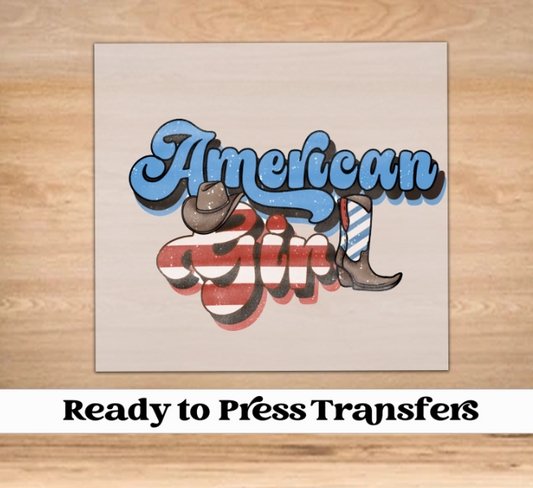 American Girl | DTF Transfer