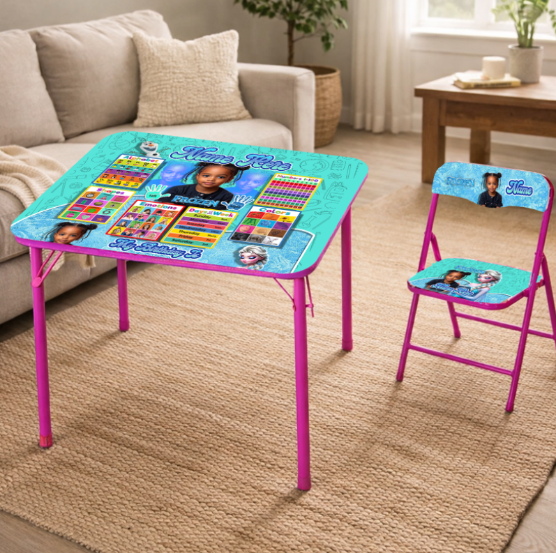 Custom Kids Learning Table