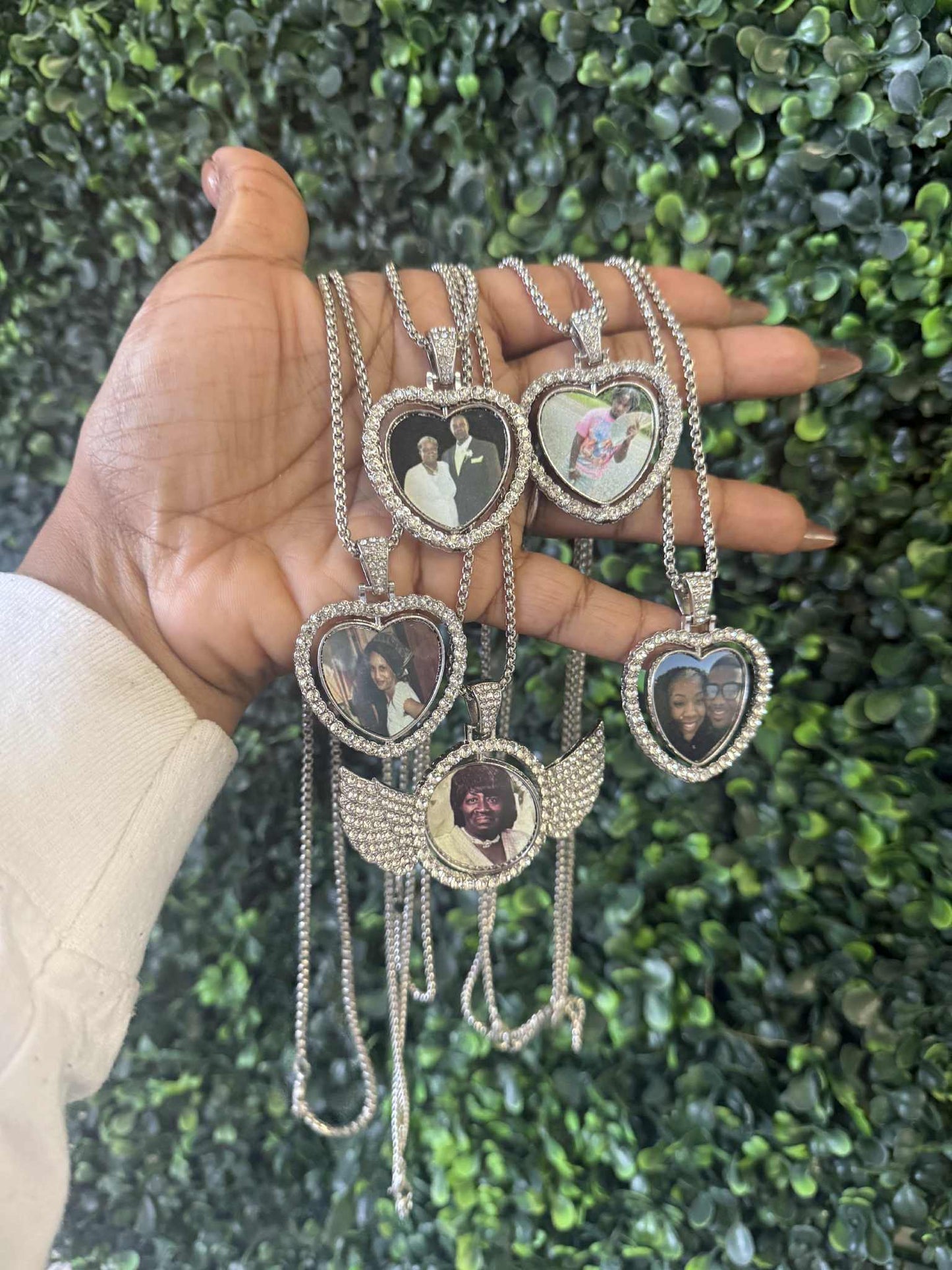 Rhinestone Pendant Necklace